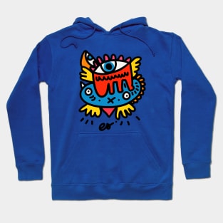 Cool Cyclops Graffiti Art Creature Hoodie